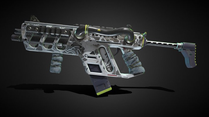Apex Legends R99 Outlands Avalanche – Free 3D Model STL