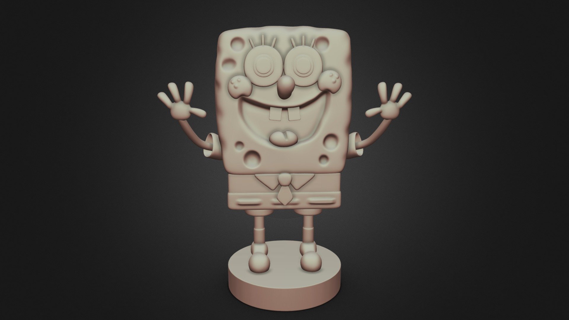 SpongeBob statue - Buy Royalty Free 3D model by yogi_sandhi [d0021f8 ...