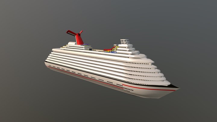 Kobussen Ship Sketch Fab3 3D Model