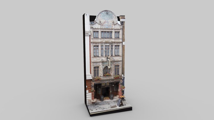 Fox And Anchor Facade – Modello 3D gratuito STL