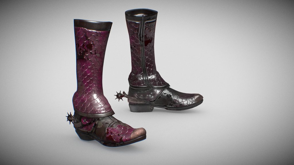 Cybergoth Boots For VG