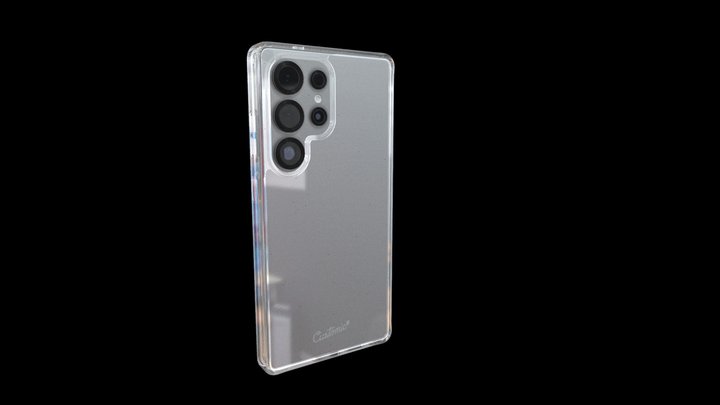 Capa Impactor Clear Samsung Galaxy S25 3D Model