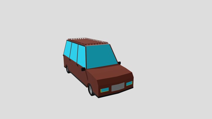 Auto familiar 3D Model
