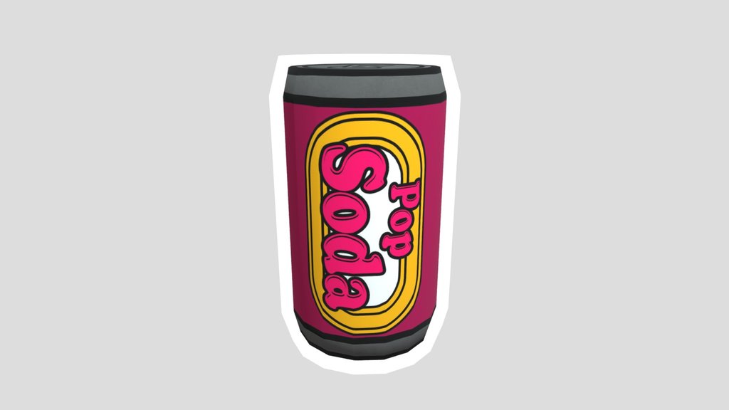 Popsoda Cartoon Style