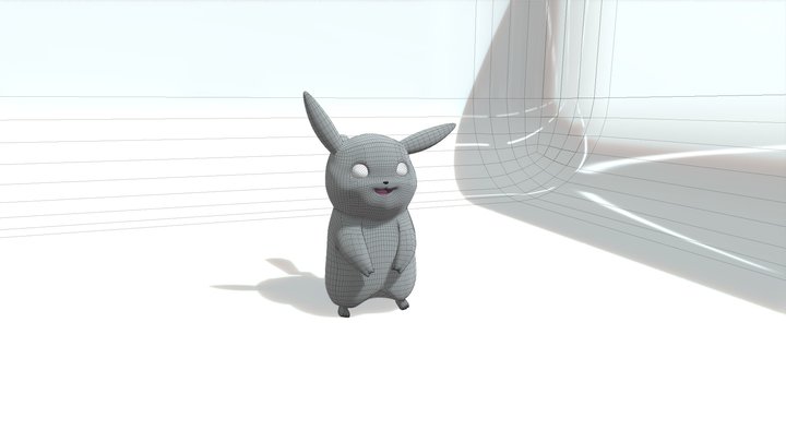 Pikachu 3D Model 3D Model