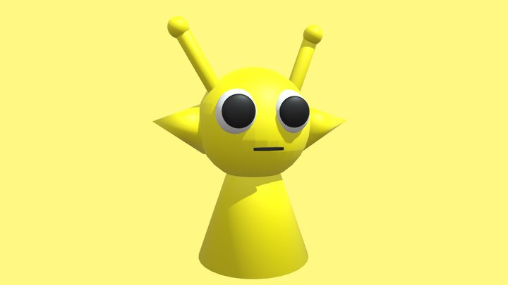 Simon (Sprunki) 3D Model