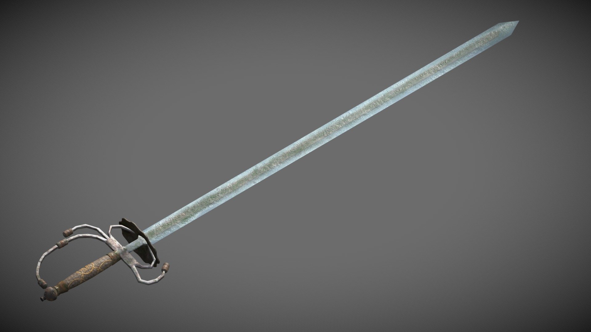 Spain Sword - 3D model by yackevicius [d006177] - Sketchfab