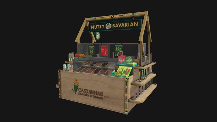 Quiosque Nutty Bavarian 2022
- v2 3D Model