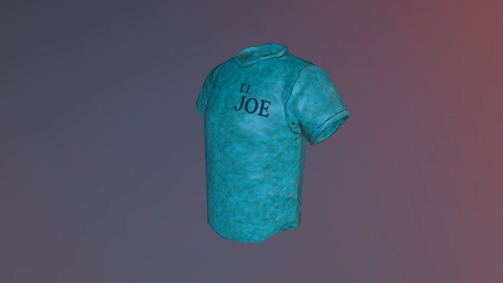 T.I. Joe T-Shirt 3D Model