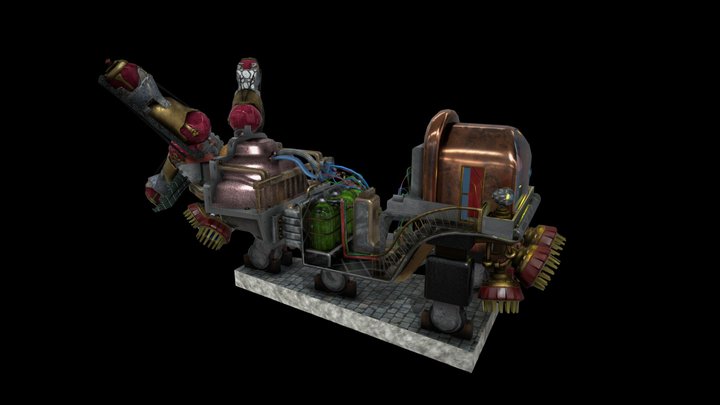 Transport truck 3D Model