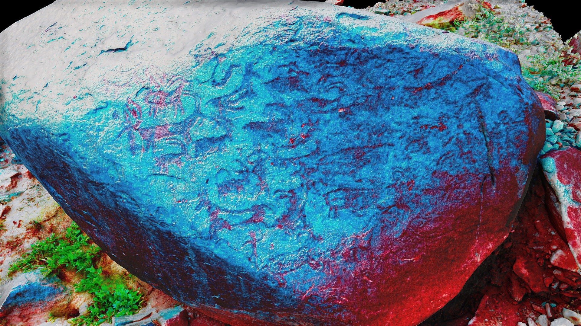 Petroglyph C5 DS Khatm Al Melaha, Kalba, Sharjah