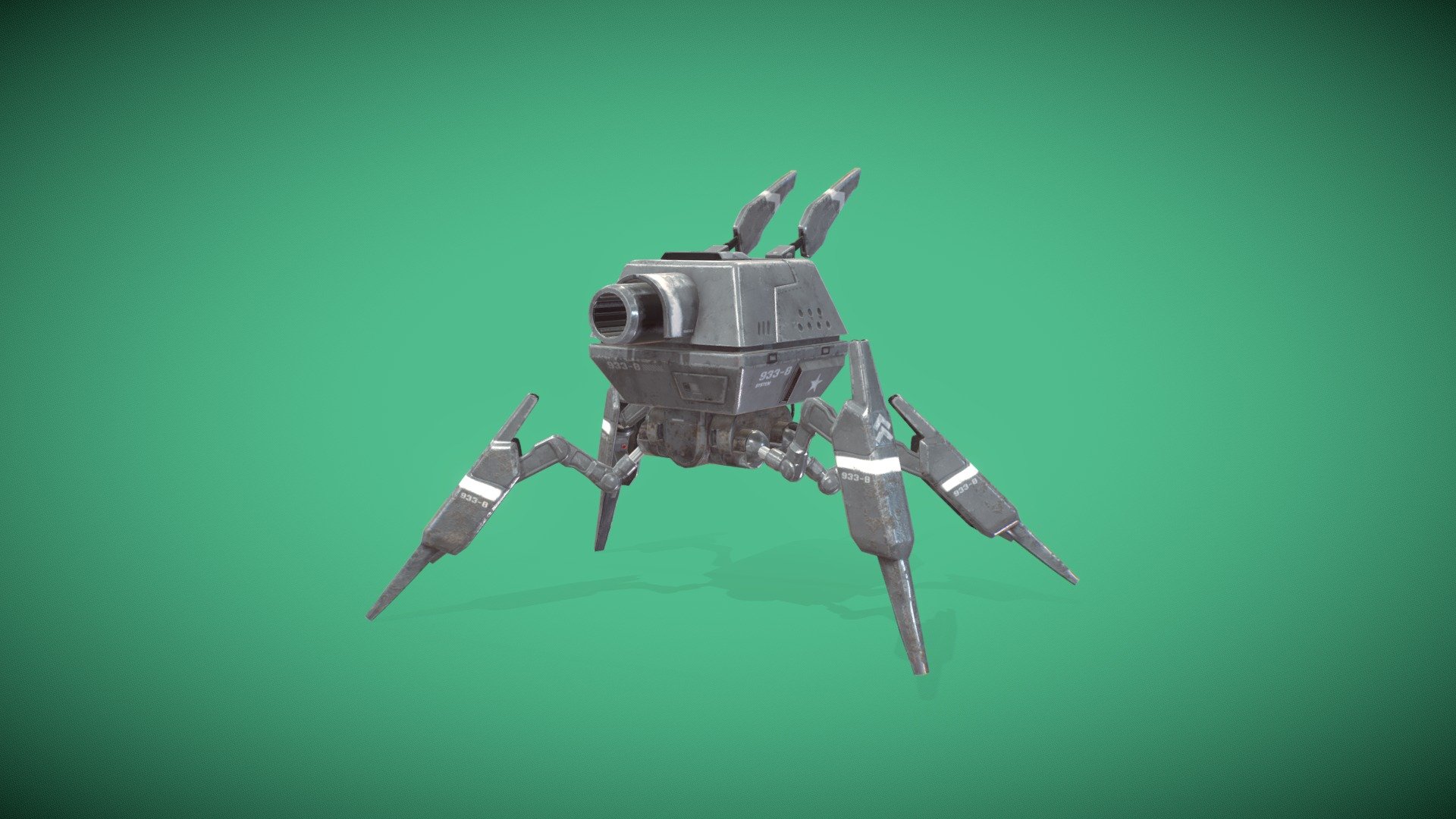 Spyder Tank - 3D model by jantonus (@joan_atari) [d008842] - Sketchfab