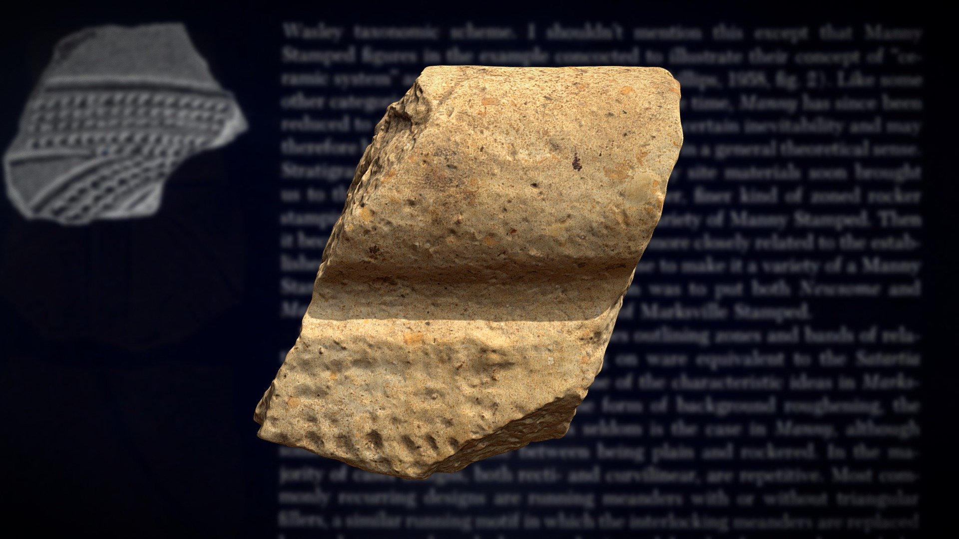 Marksville Rim Fragment
