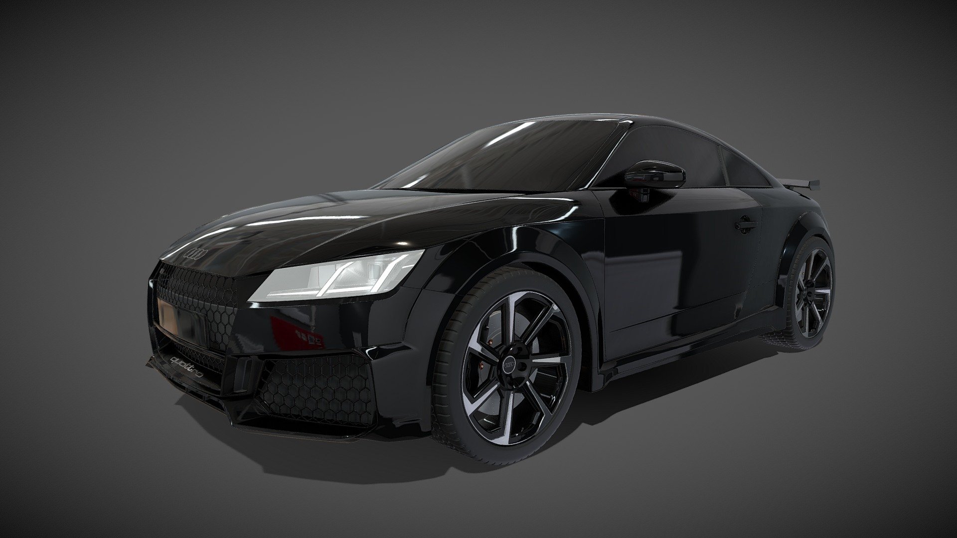 2018 Audi TT RS - Download Free 3D model by SINNIK (@sinnik) [d00ae4b]