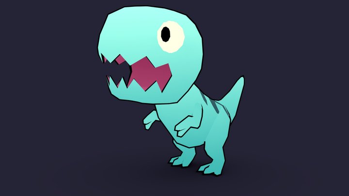 Baby Teeth 3D Model