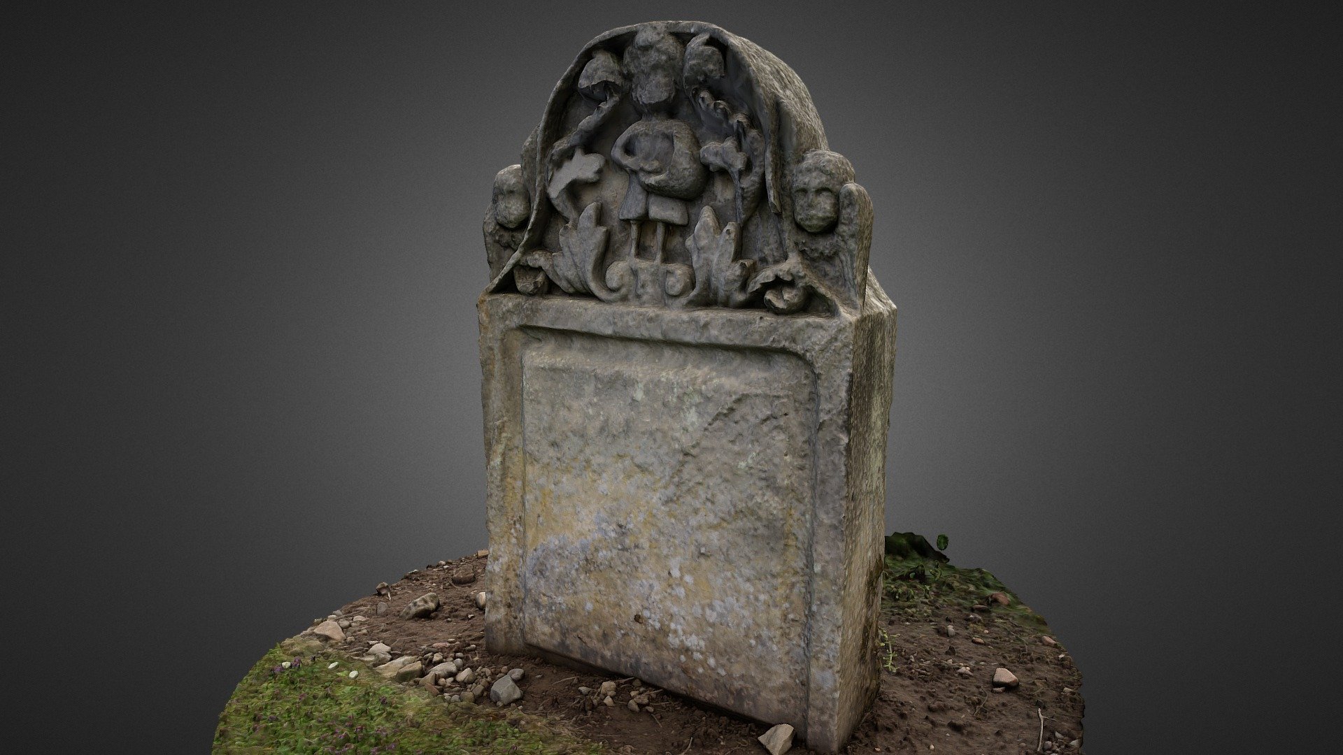 Gravestone East Saltoun Kirk, Scotland - Download Free 3D model by ...