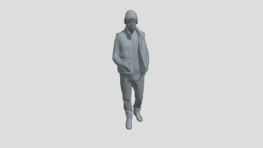 Lowpoly Male Greets