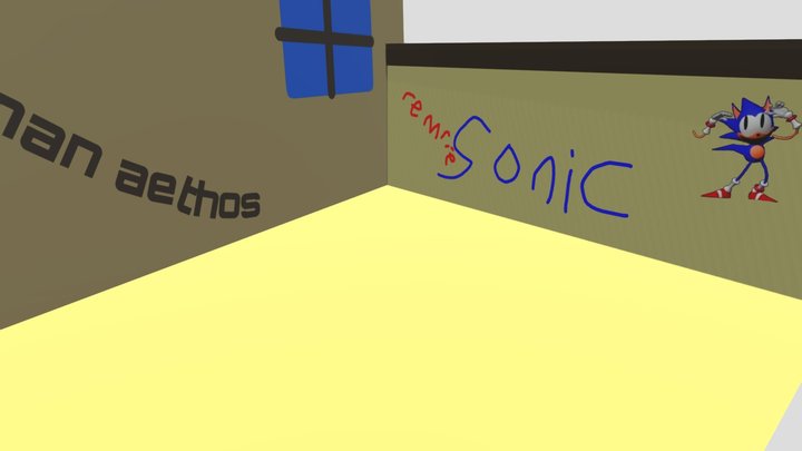 sonic 3D Model
