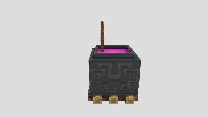 Cauldron boss. 3D Model