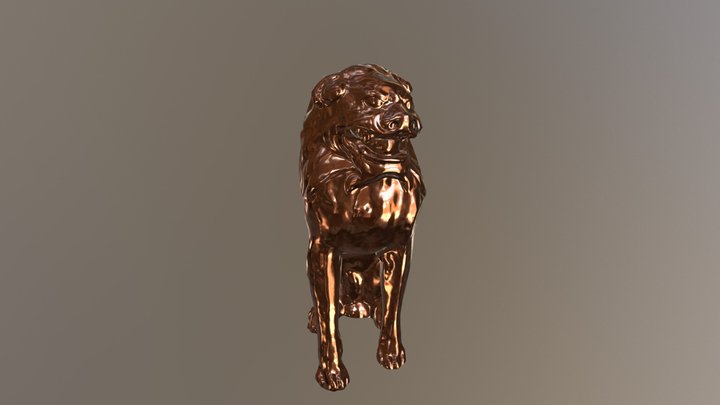 Lion Test 3D Model