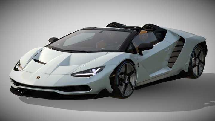 2017 Lamborghini Centenario Roadster – Free 3D Model STL