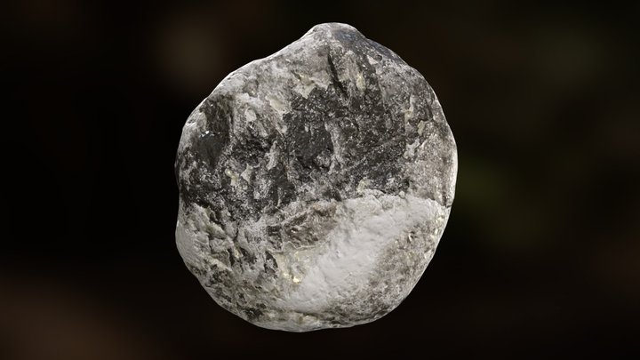 WIP/ Smoky Quartz crystal - crushed 3D Model