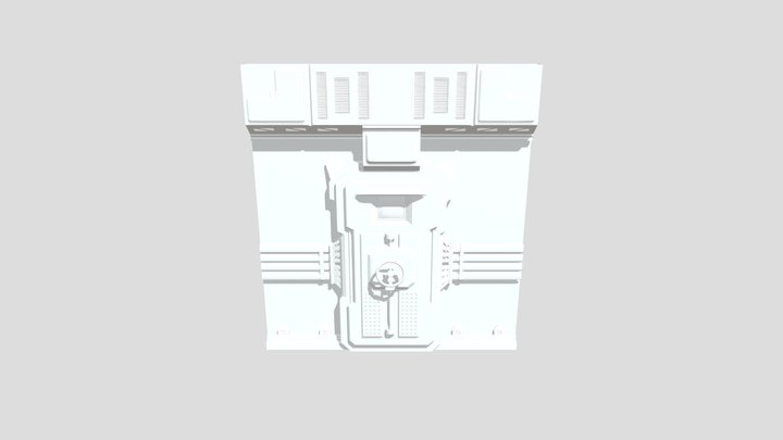 Door_low 3D Model