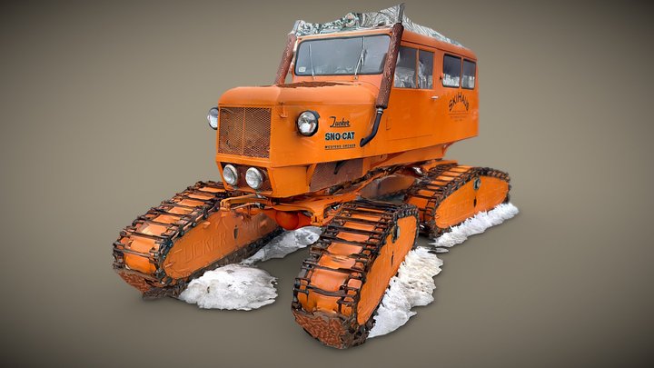 Snowcat 3D models - Sketchfab