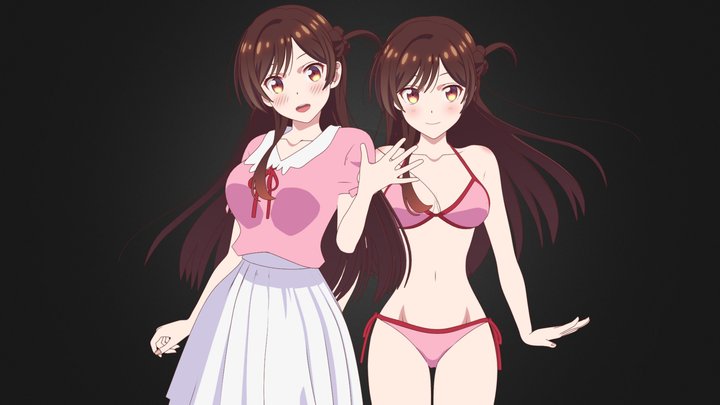 Chizuru Ichinose - Rent A Girlfriend 3D Model