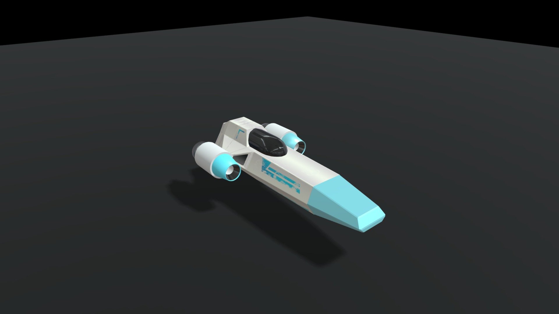 Space Ship Concept Toon
