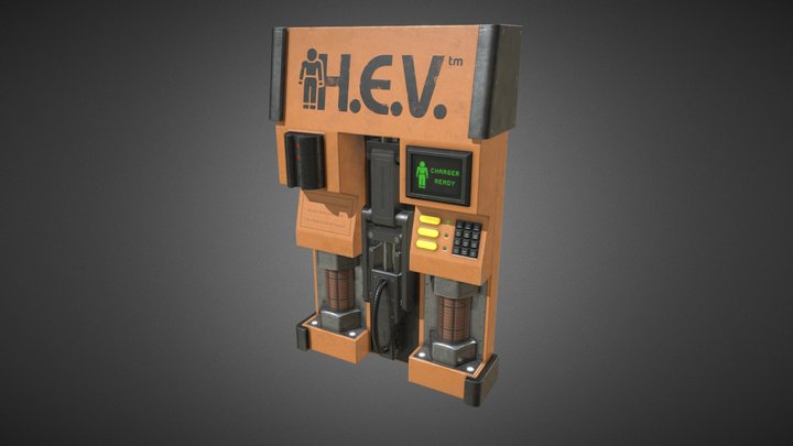 HEV Charger 3D Model