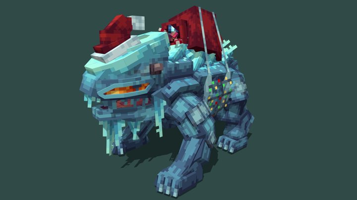 Big wolf robot 3D Model