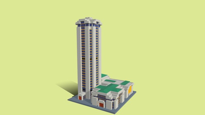 Times Tower Nairobi - 3D Model 3D Model