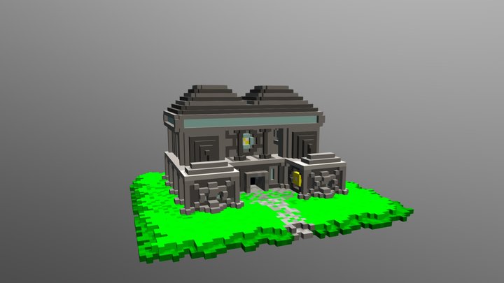 Templo 3D Model
