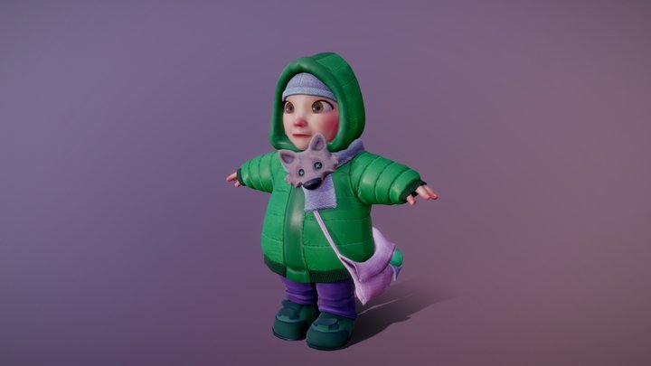 Lil' Claudia 3D Model