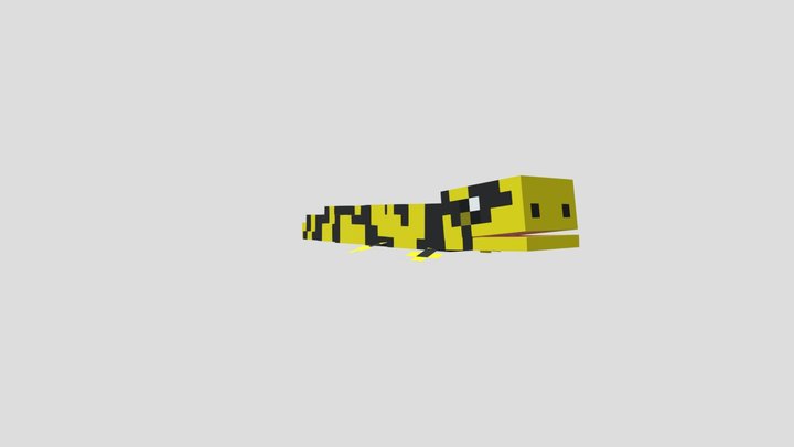 Tiger Salamander v2 3D Model