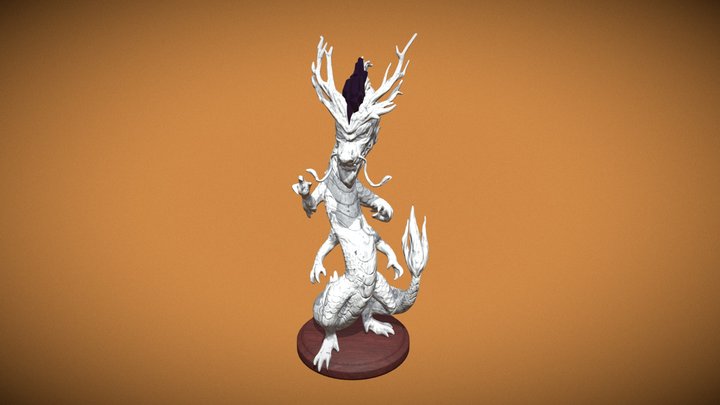 Dragon Sketchfab 3D Model