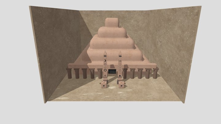 Spicer_ModelingProject_CompleteDiorama 3D Model