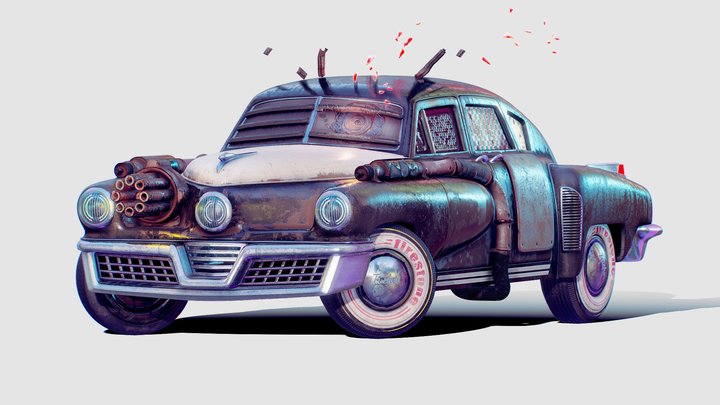 Armed Tucker 48 3D Model