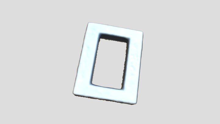 Window 3 - Light Blue 3D Model