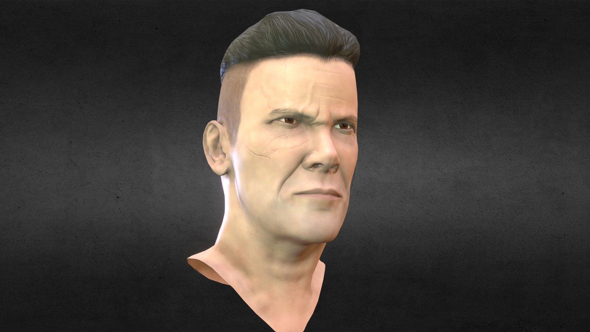 Josh Brolin Bust - 3D Model By Sigil0fSaturn [d015279] - Sketchfab