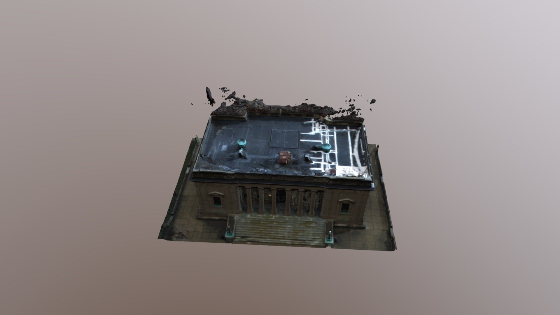 Cooper Library in Johnson Park, Camden, NJ — Sketchfab embed 3D viewer