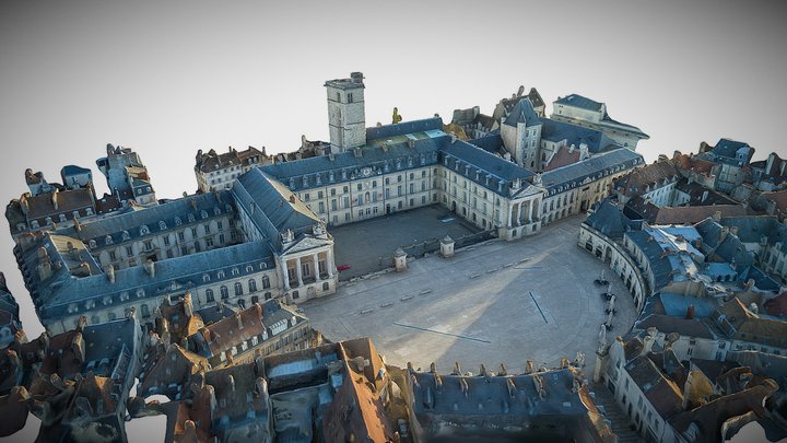 Palais Des Ducs et des Etats de Bourgogne_Dijon 3D Model