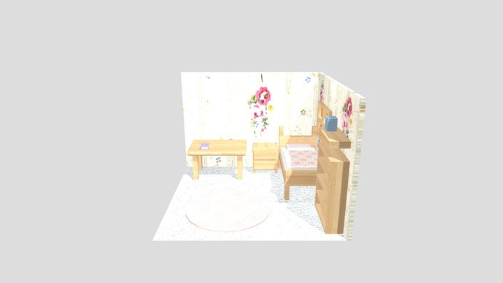 Interior Bedroom 3D Model