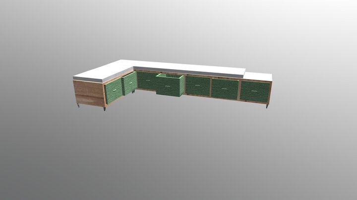 Canapé 3D Model