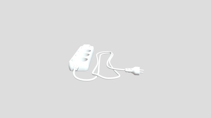 Extension Lead 3D Model