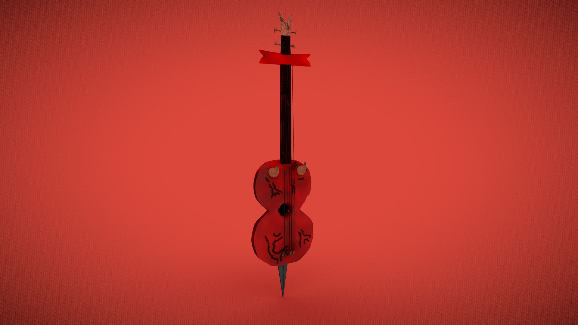Demon Heart Guitar