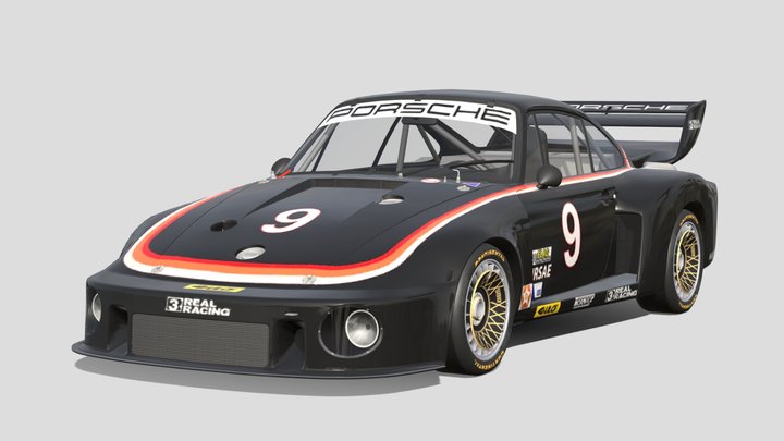 1979 Porsche 935 – Modello 3D gratuito STL