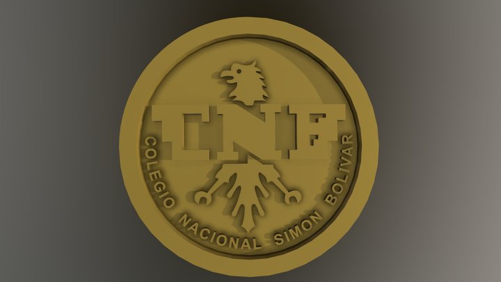 medalla2 3D Model
