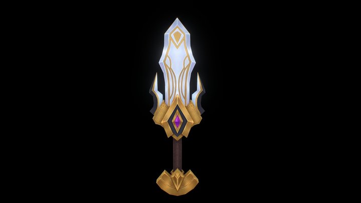 Sentinel Dagger - League of Legends Fanart 3D Model